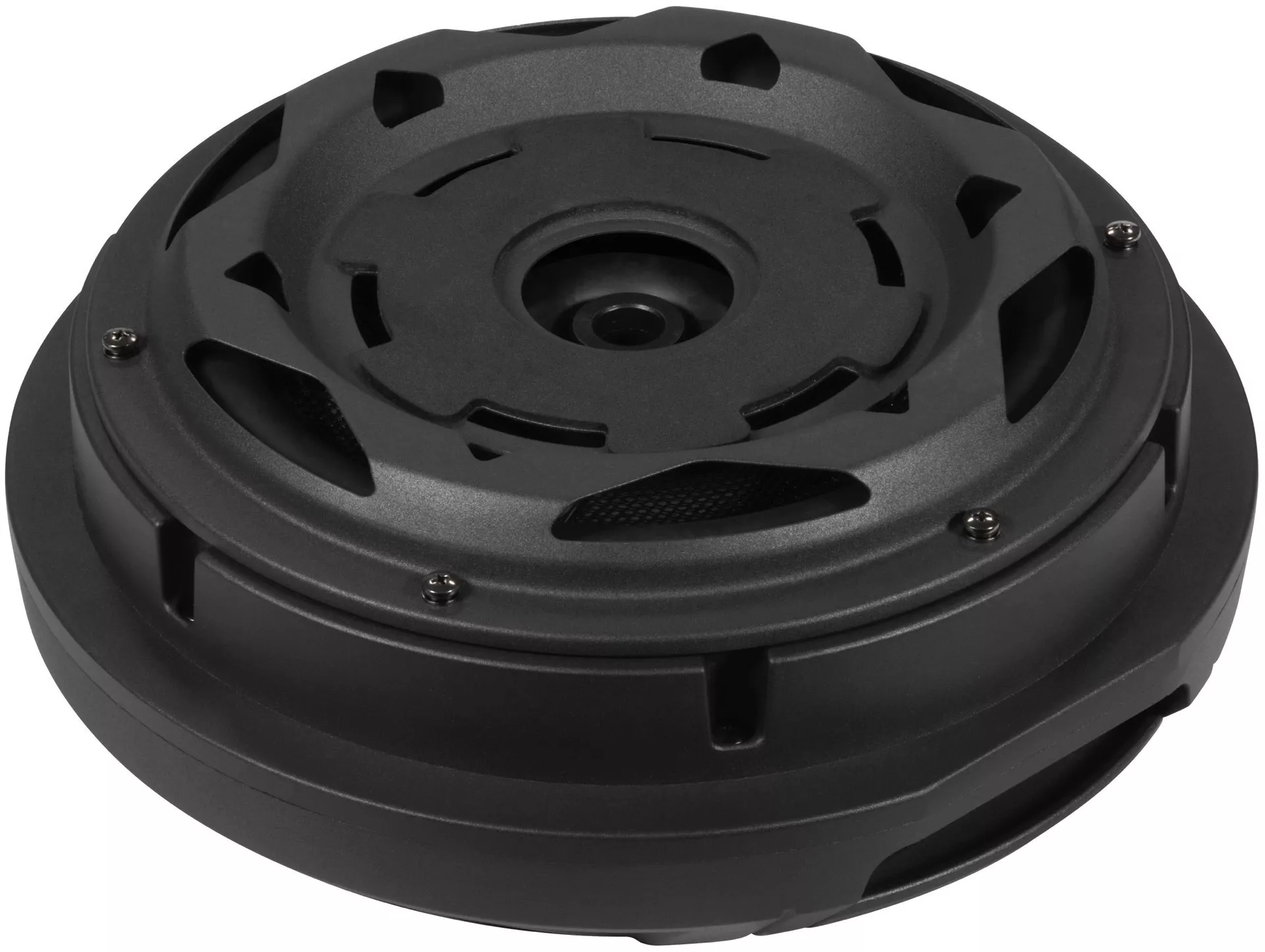 Musway MW1000A - 28 cm (11”) Aktiv-Reserverad Subwoofer auch für Notrad | 300 Watt mit Fernbedienung