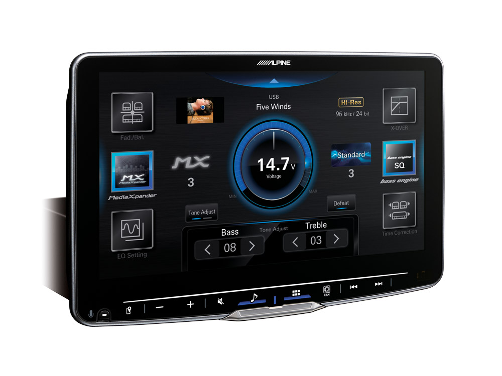 Alpine ILX-F905D Mobile Media Station 1-DIN mit 9-Zoll Display