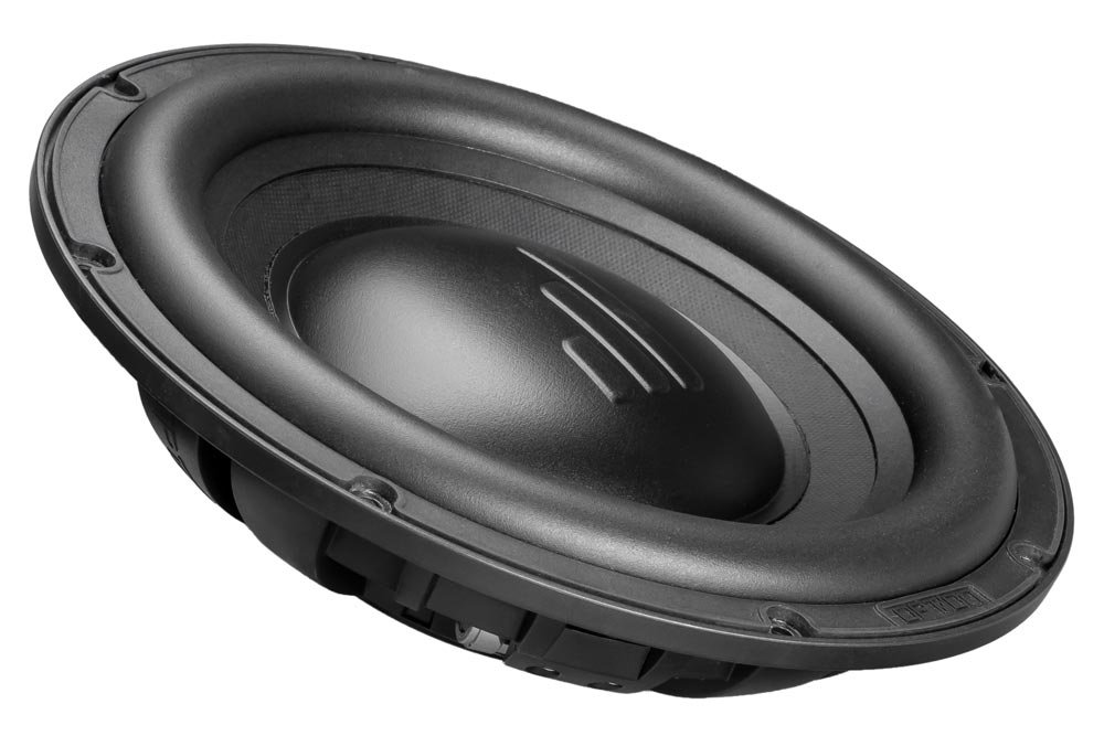 OPTION AIR-F10-D2 | 25cm-Subwoofer mit Neodymmagnet, 2x2 Ohm