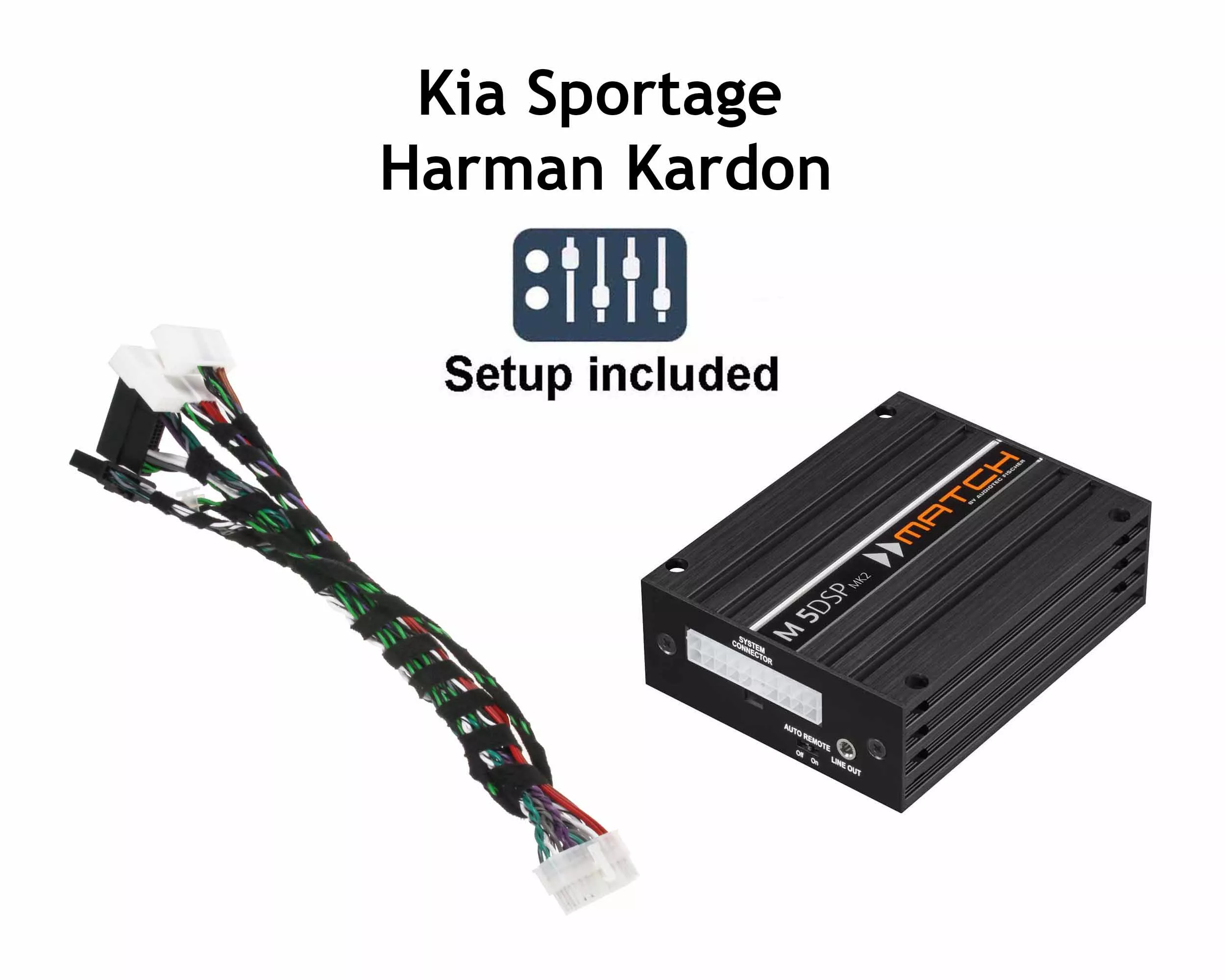 Kia Sportage (QL) mit Harman Kardon | 5-Kanal DSP Soundupgrade 