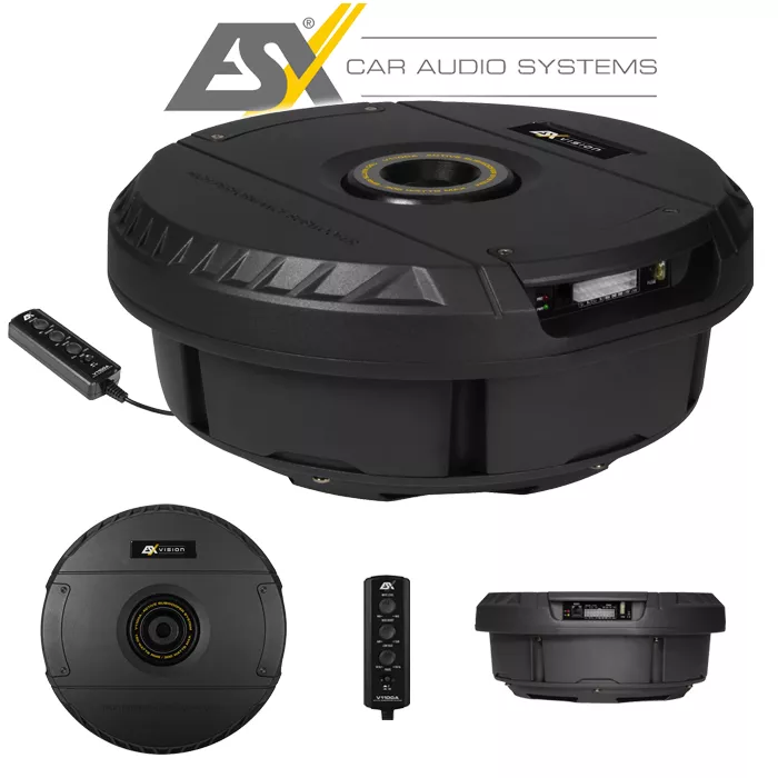 ESX V-1100A - 28 cm (11”) Aktiv Reserverad Subwoofer