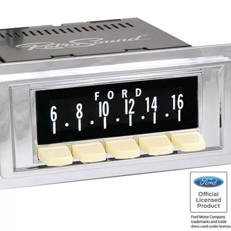 RETROSOUND bedruckte Displayschutzfolie, "Ford" 3er Set