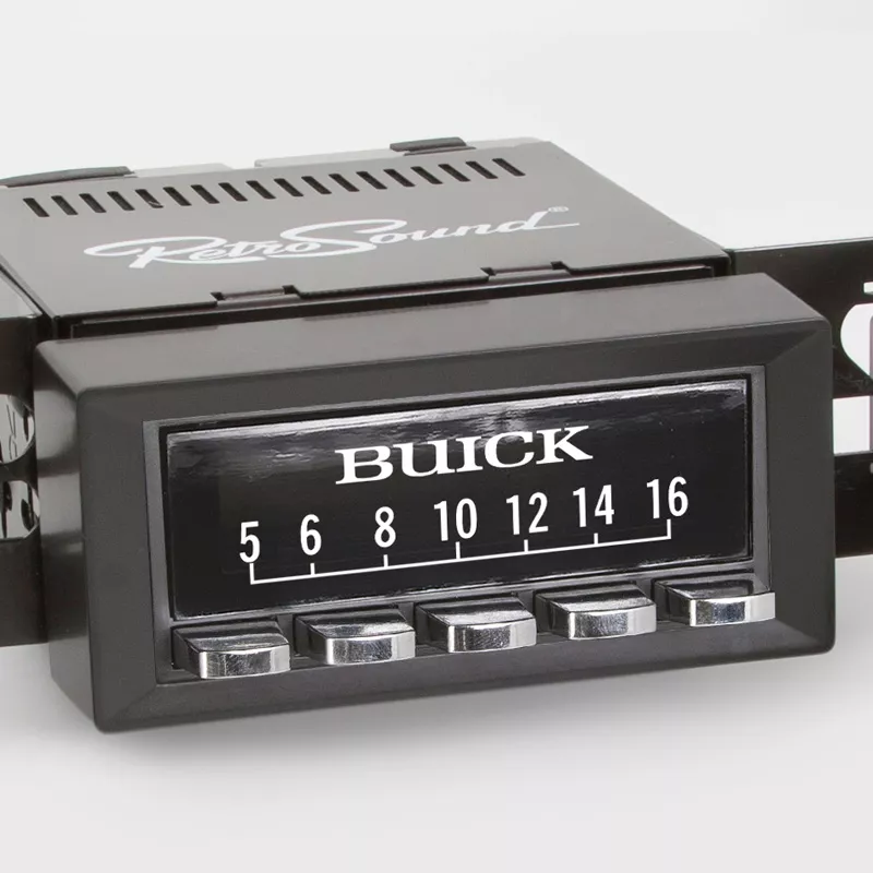 RETROSOUND bedruckte Displayschutzfolie, "Buick" 3er Set