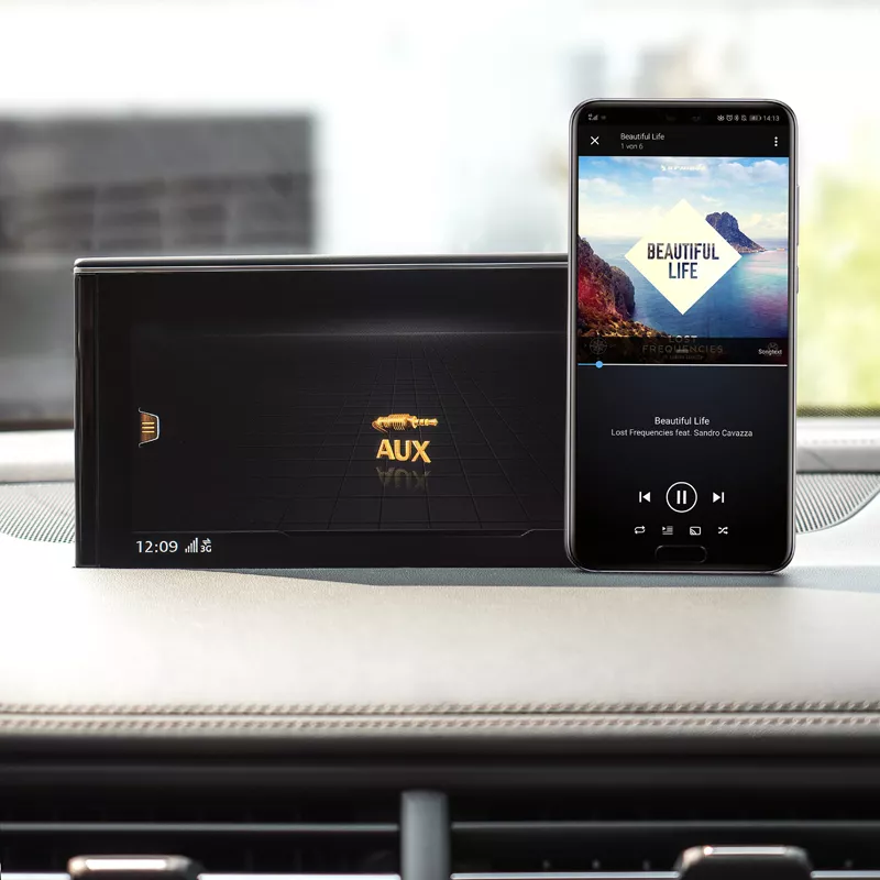 Musik und Hörbücher per Bluetooth im Auto streamen