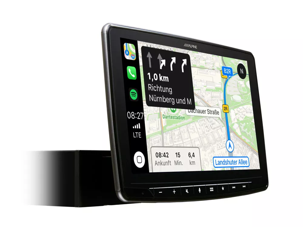 Alpine ILX-F903D Halo 9 9 Zoll DAB+ Carplay, Android Auto im 1-DIN Schacht