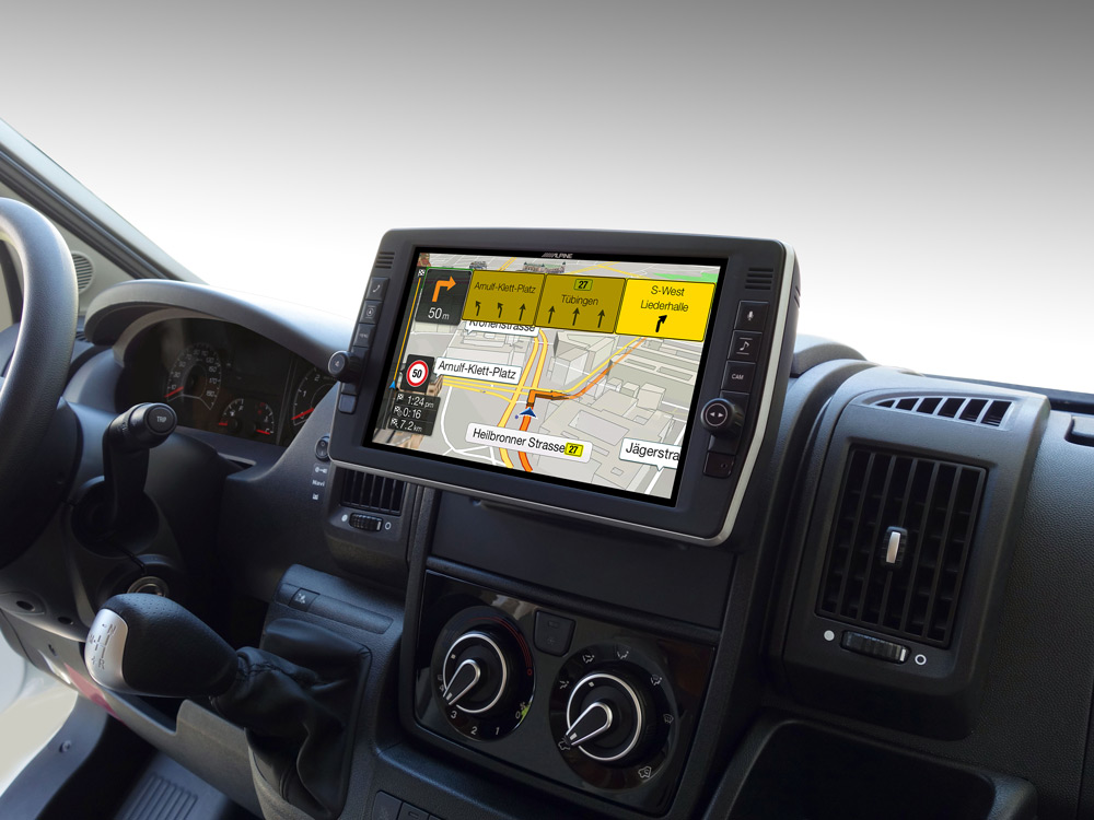 Alpine X903D-DU2 Ducato 9" Navigationssystem mit schwenkbarem Display