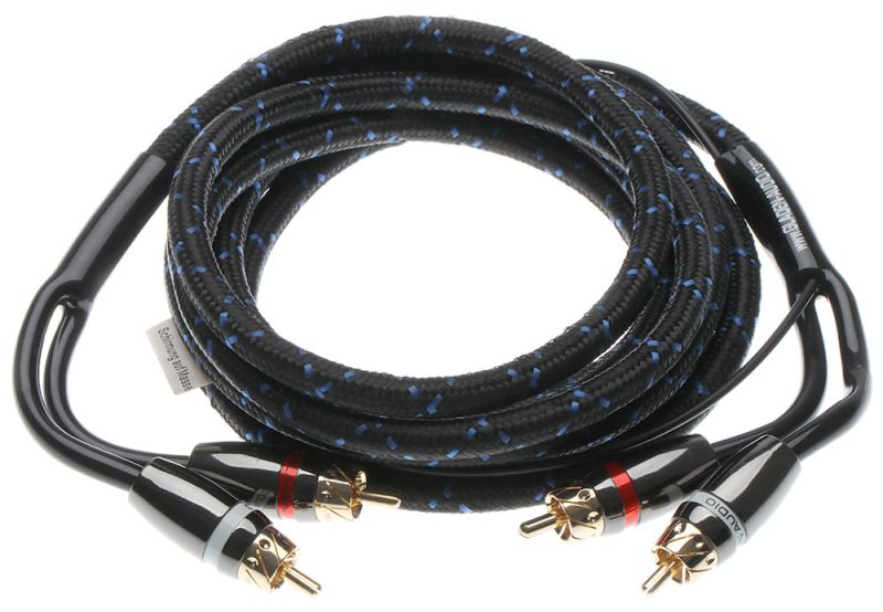 Gladen Audio CHZero25  High-End-RCA-Kabel 2,5m