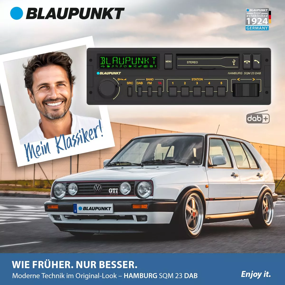 Blaupunkt HAMBURG SQM 23 DAB - Yountimer Radio