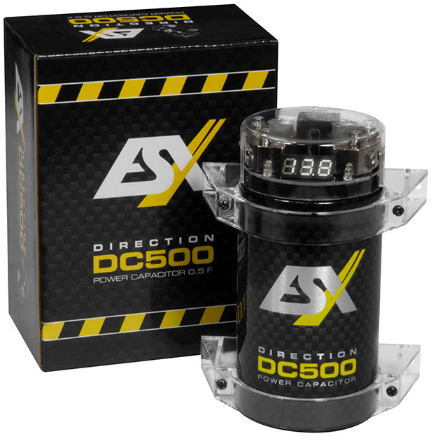 ESX DC500 Kondensator 0.5 Farad