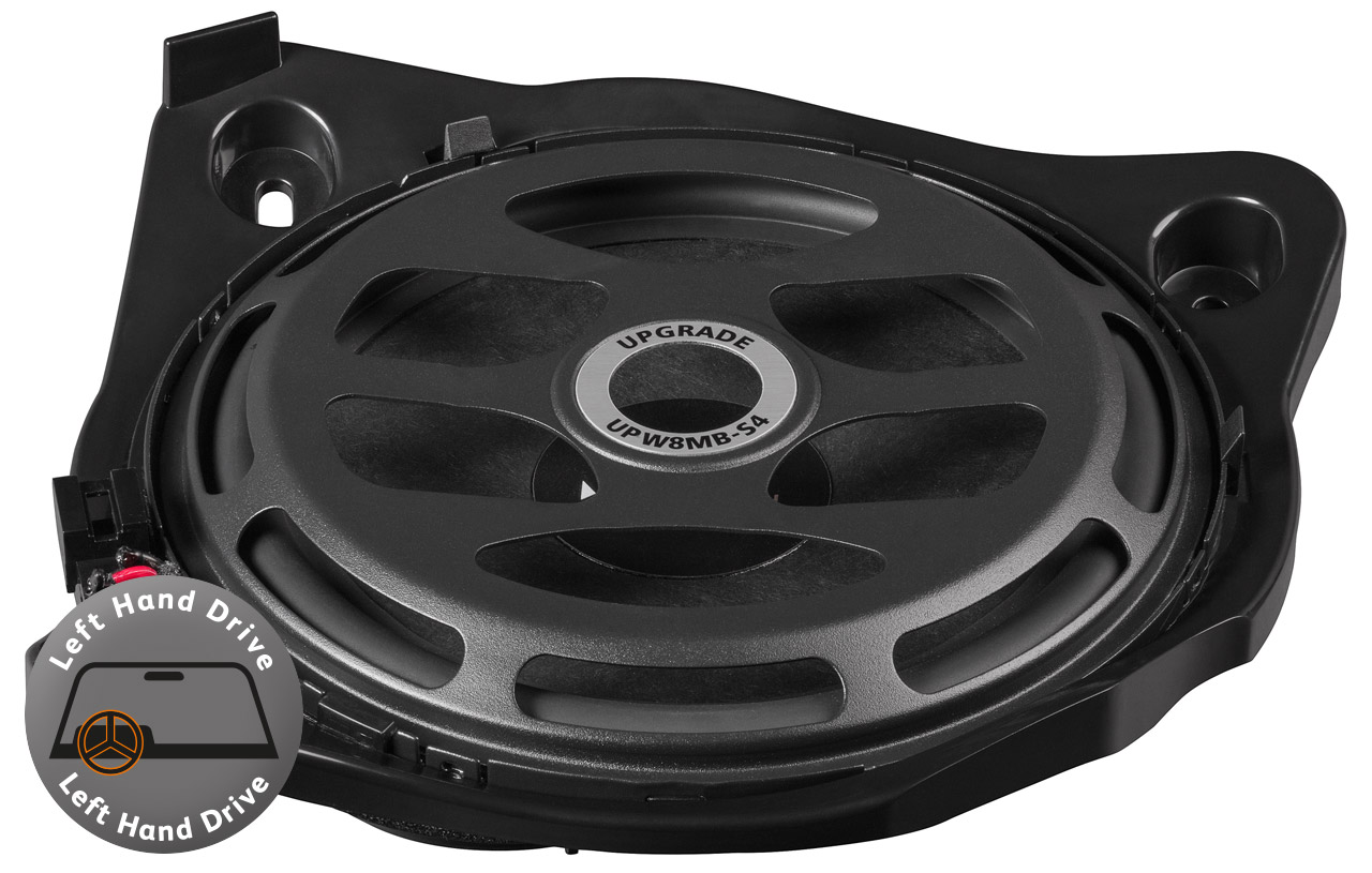 MATCH UP W8MB-S4 Single LHD | Subwoofer Mercedes Benz, Beifahrerseite