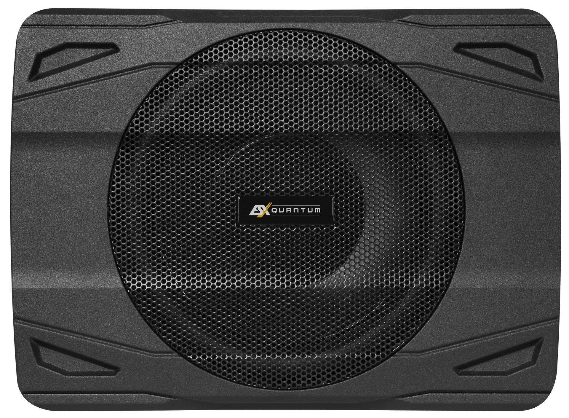 Oldtimer Einbauset ESX Q201A + QX75-BLK Subwoofer & Aufbaulautsprecher schwarz