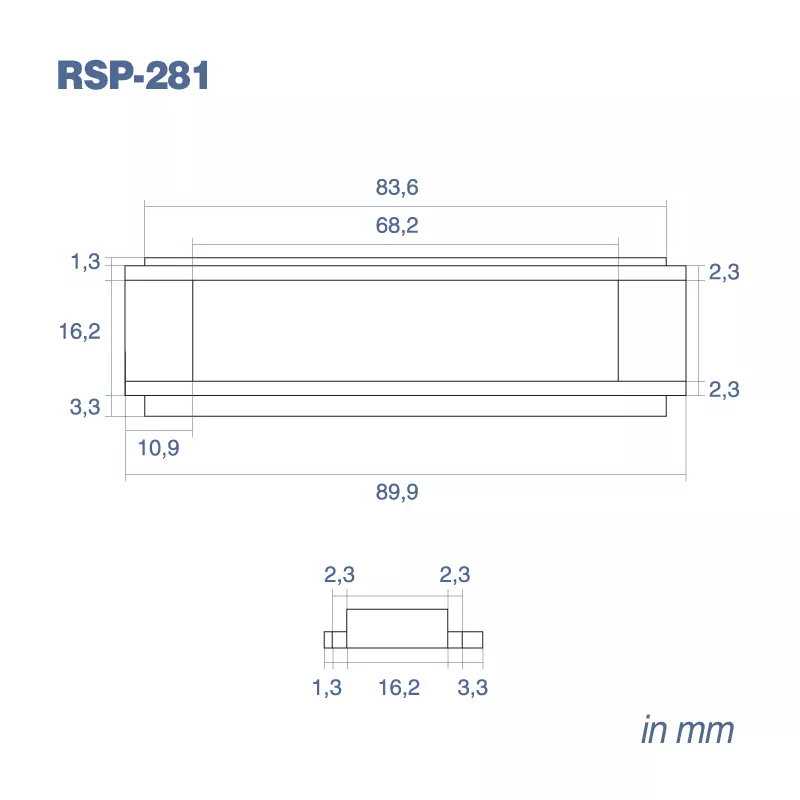 RETROSOUND Redondo Displaylinse, mittel, für MOPAR "B"