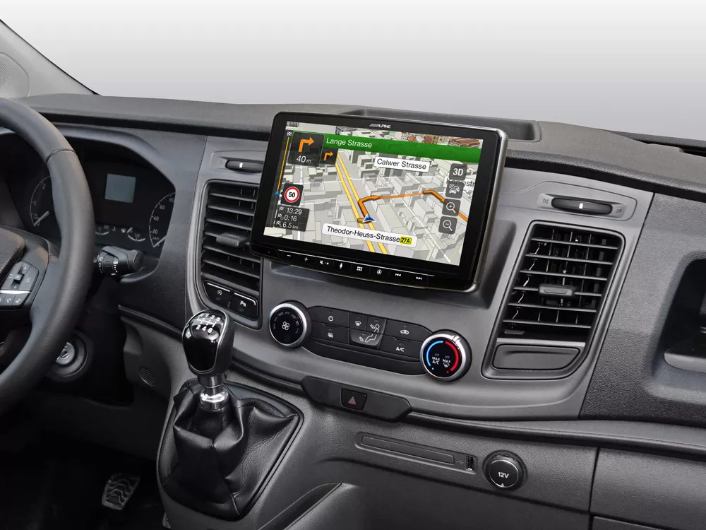 Alpine INE-F904TRA All-in-one Navigation für Ford Transit