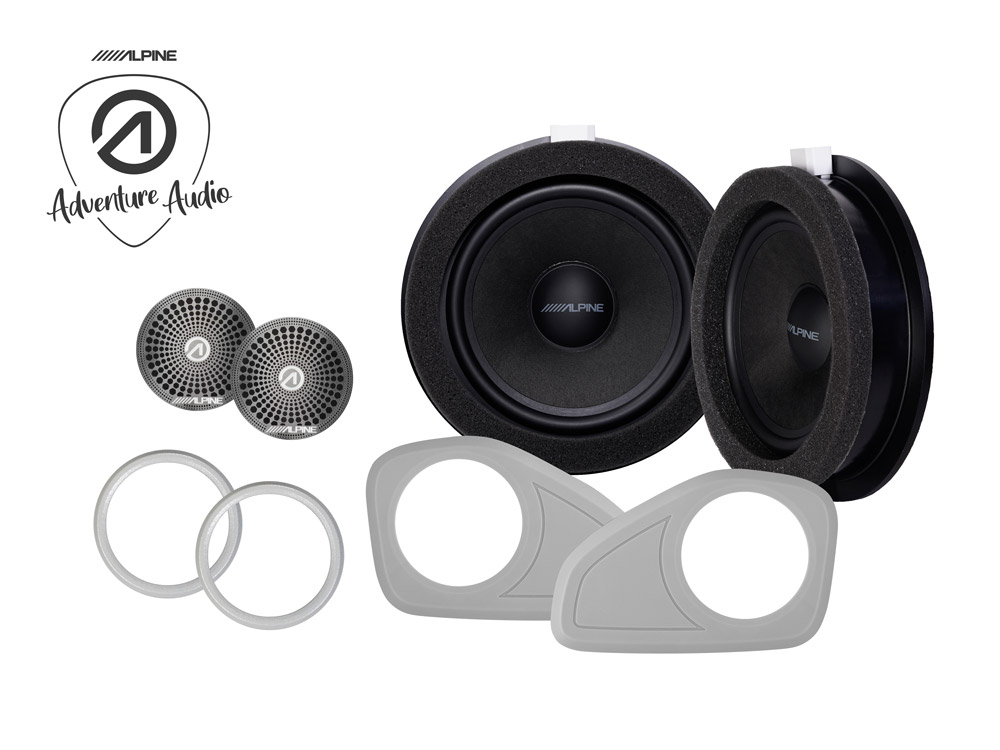 Alpine SPC-106TRA7 16,5 cm (6,5-Zoll) 2-Wege System für Ford Transit 7