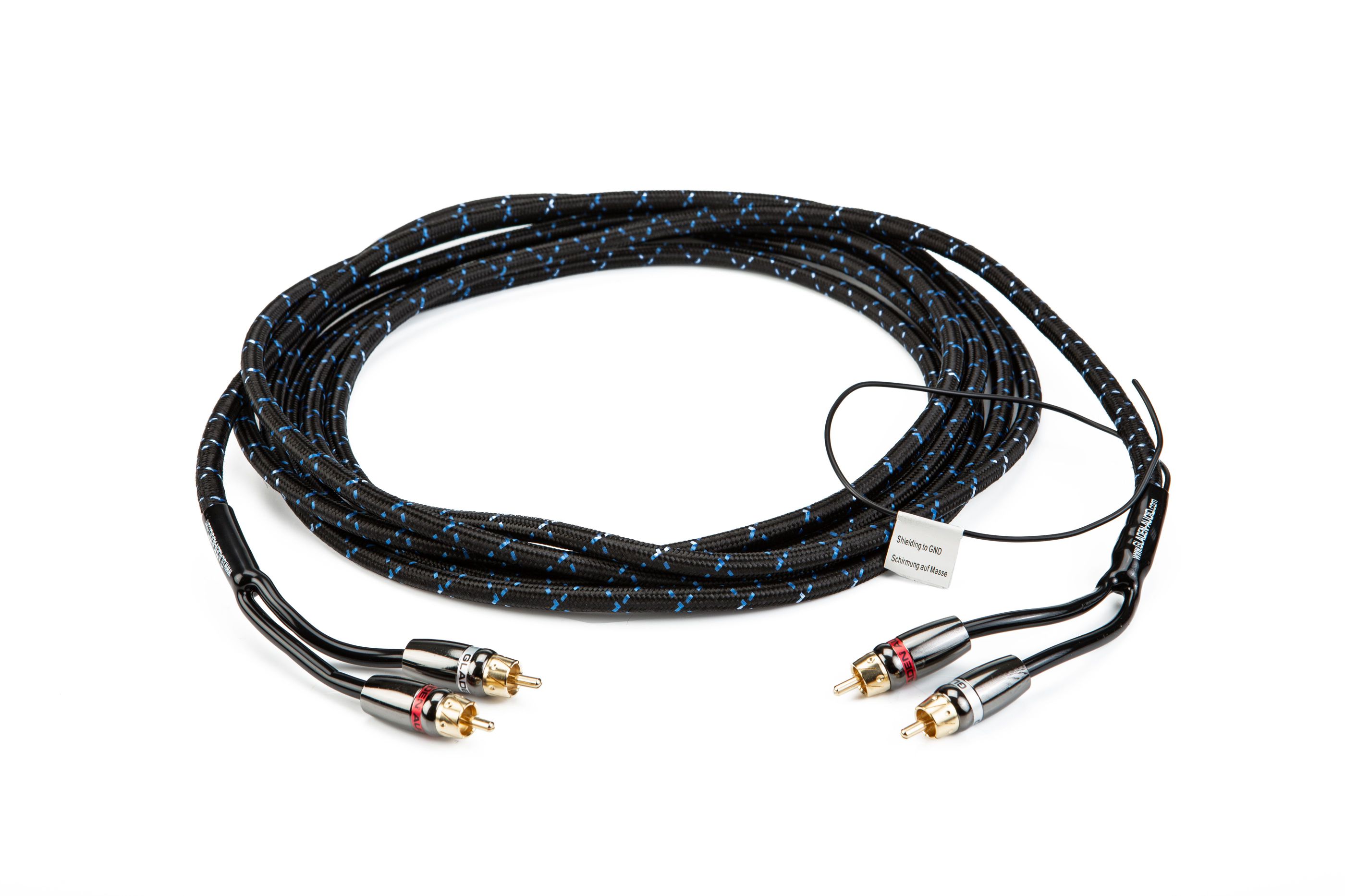 Gladen Audio CHZero15 High-End-RCA-Kabel 1,5m