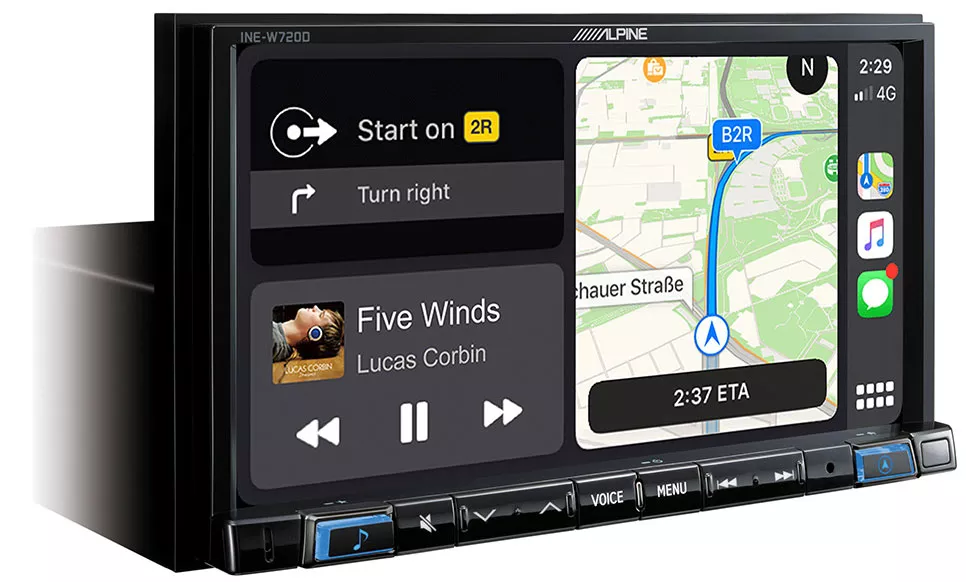 Alpine INE-W720D - 7 Zoll Navigationssystem mit DAB+