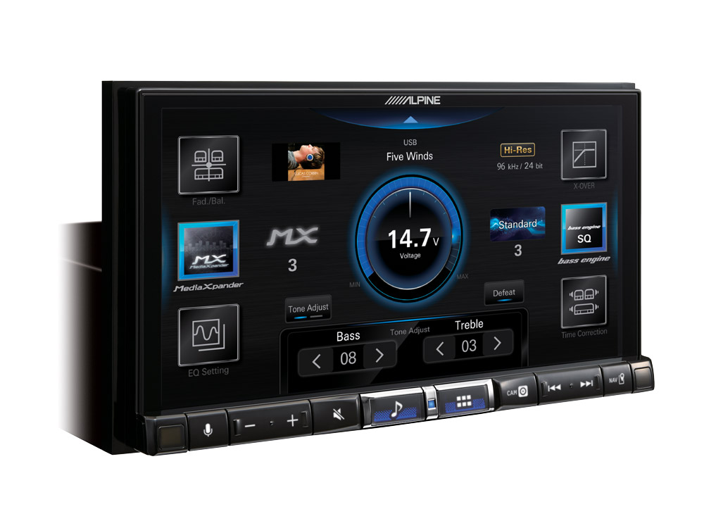 Alpine ILX-705D  Digital Media Receiver mit Apple CarPlay