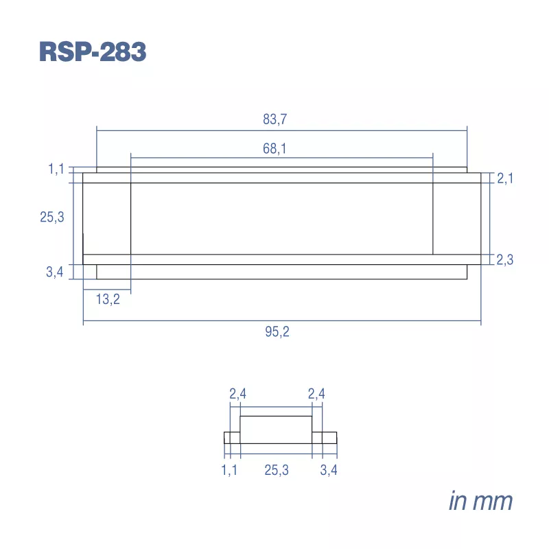 Retrosound RSP-283 Redondo Displaylinse für 1969 Pontiac Firebird