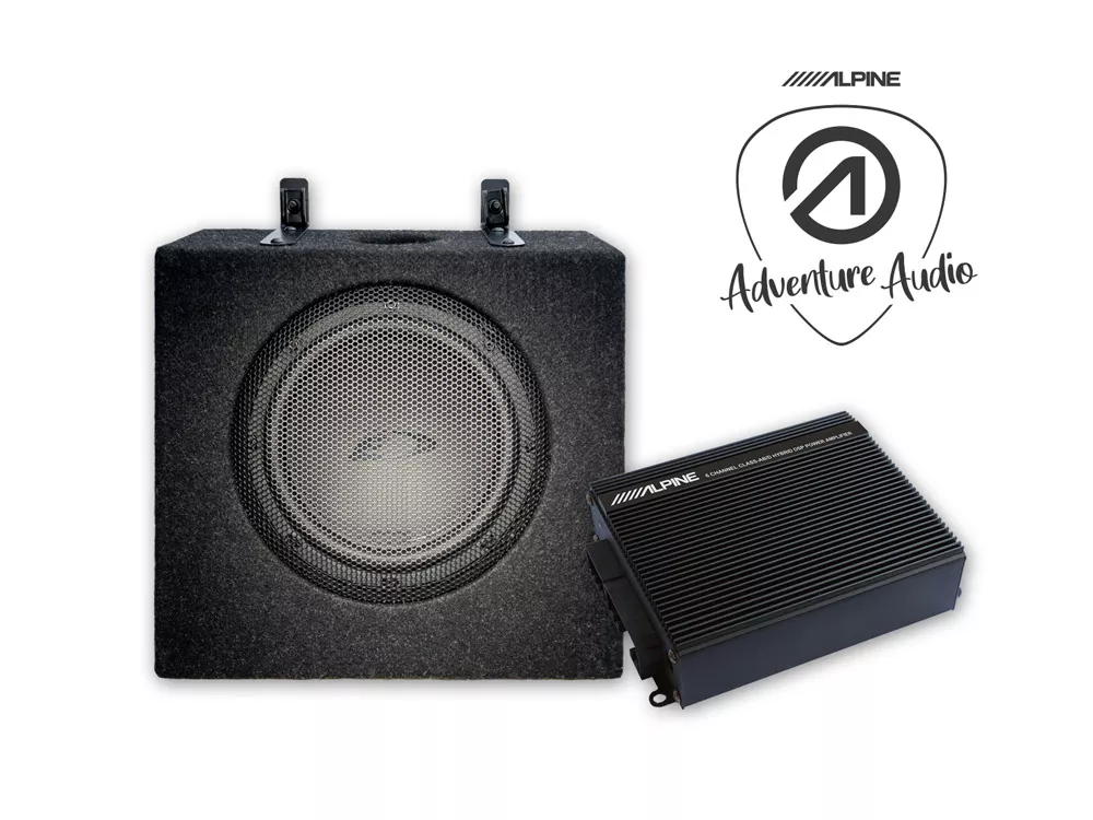 Alpine SPC-W84A907 6-Kanal-DSP-Verstärker mit Subwoofer für Mercedes Sprinter 907 mit Tauschradio