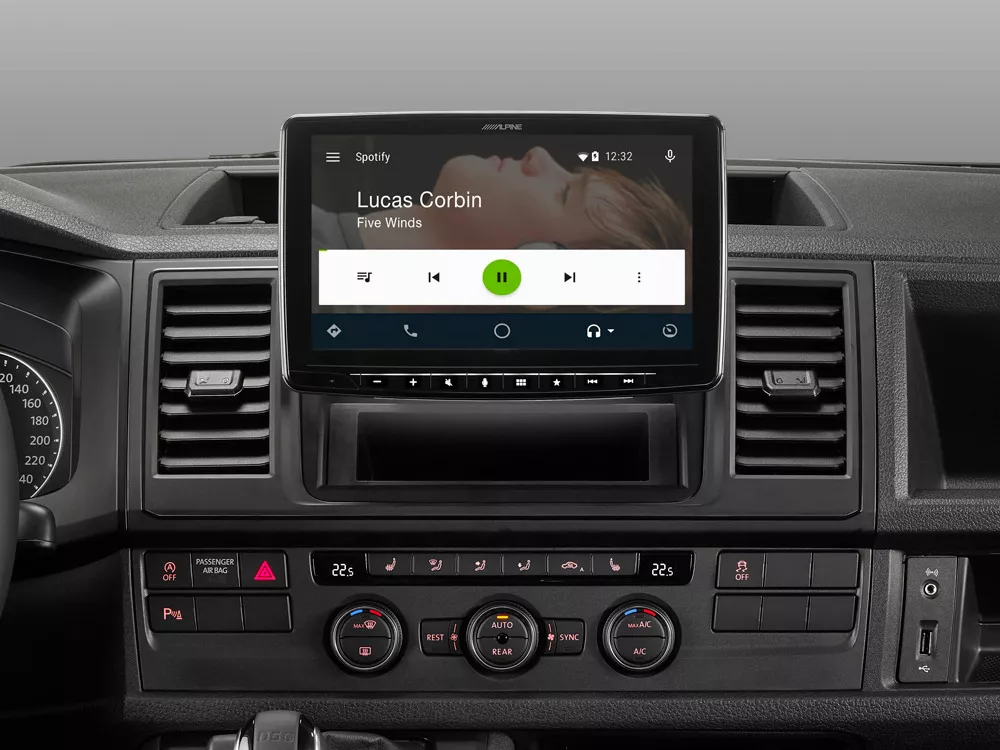 Alpine ILX-F903D Halo 9 9 Zoll DAB+ Carplay, Android Auto im 1-DIN Schacht