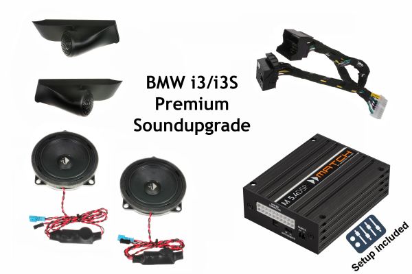 BMW i3 Premium-Soundupgrade-Set | MATCH M5.4 DSP-Verstärker | Lautsprecherupgrade