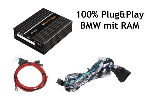 MATCH UP 8DSP-BMW RAM Upgradeverstärker für BMW Hifi-System, Fahrzeuge mit RAM-Modul