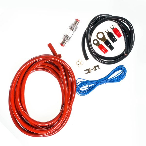 25mm² Car-Hifi Verstärker Kabel-Anschlusskit für bis zu 1200 Watt 80A